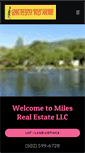 Mobile Screenshot of milesrealestatellc.com